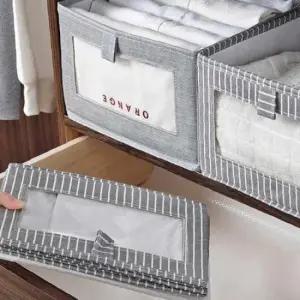 언더베드 리빙박스 정리함 폴딩 수건보관 소품정리