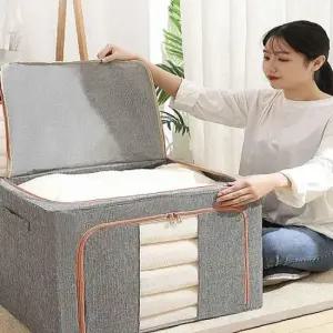 대형 부직포정리함 이불보관함