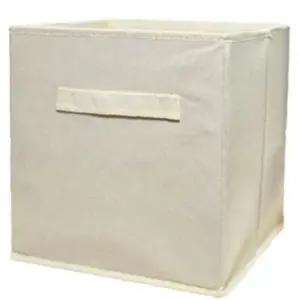 (원모어) 린넨 부직포 옷정리 수납함