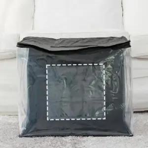 이불가방 이불 수납함 보관팩 이불함 투명 중형