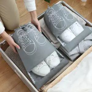 초등신발주머니 실내화가방 중학생신발 주머니 보조백 캐리어 정리