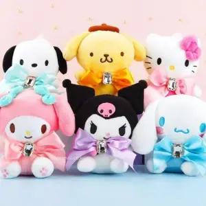 산리오캐릭터즈 빅리본 12cm 가방고리-6EA