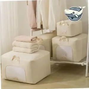 다용도 정리함 이불 수납함 옷 정리와 보관