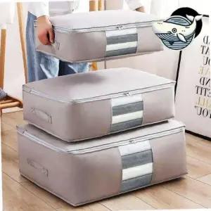 실용적인 이불 수납파우치 옷장정리 패브릭