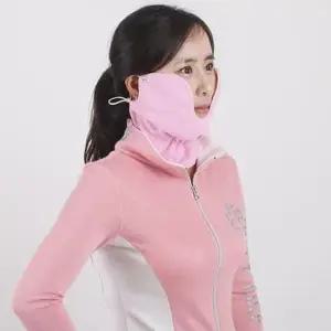 골프햇빛가리개 국내산 골프 운동 겨울 방한 자외선 마스크