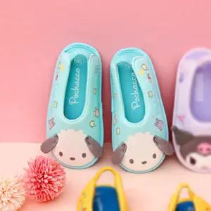 (힘찬)포차코 민트 미끄럼방지 덧신 유아 실내화 아동 어린이 키즈 캐릭터 거실 귀여운 유치원 어린이집