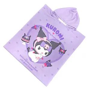 (힘찬)쿠로미 큐티 후드 샤워 가운 622396 목욕 어린이 키즈