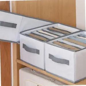 바지정리함 서랍칸막이 옷정리 트레이 다용도 수납함