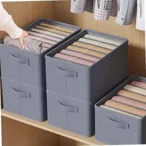 서랍 칸막이 옷 정리 트레이 티셔츠 바지 옷장 정리함