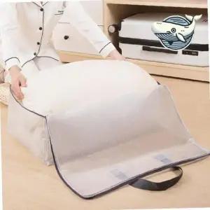 소형 투명 수납함 의류 정리 보관함 이불