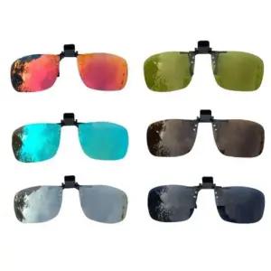 편광클립선글라스 자외선차단 편광 미러 클립 선글라스 R 안경장착 1P