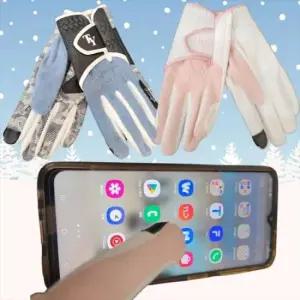 장갑 여성 남성 방한 겨울 양손 파크 골프
