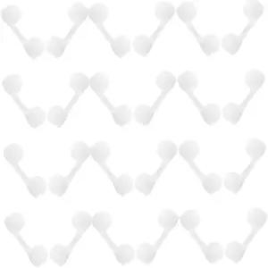 먼지 를 위한 안경 콧구멍 필터용 코 마스크 세척 가능 스펀지 필터 HAPINAIL 100개 통기성 편안함