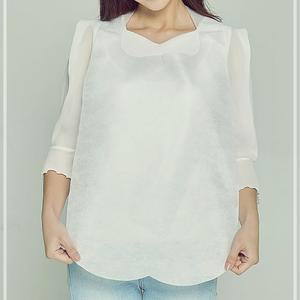 [2개구성] 부직포 백색 용품 일회용 앞치마 주방 100매입 위생 LWA3B24C