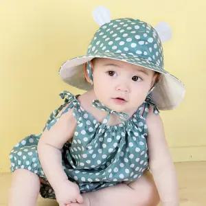 날개도트 썸머룸퍼 모자세트 310075