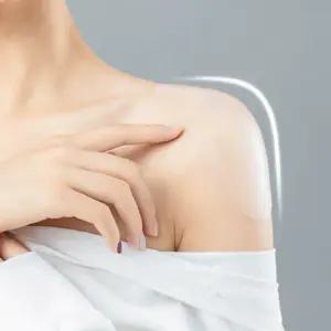 여성 패션 옷핏 보정 패드 형태 실리콘 어깨 뽕