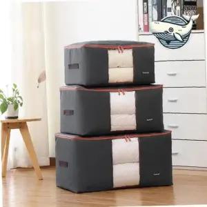고급 수납함 3종 이불 정리함 효율적인 공간