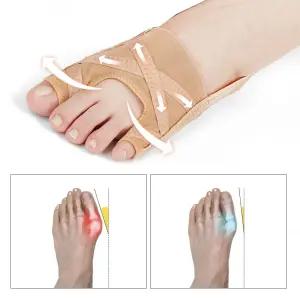 발가락 덧신 메쉬 앞발 양말 발건강 엄지 분리기 보호 밴드