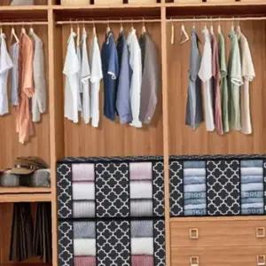 이불보관함 패브릭 리빙박스 이불 정리 수납함 파우치