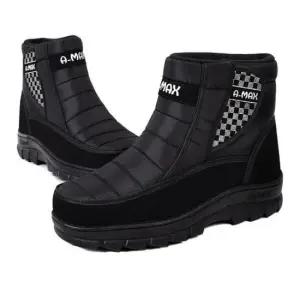 패딩신발 남성 방한 패딩부츠 키높이 방수 부츠 겨울 털신발