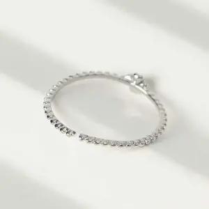 은반지 실버925 백금도금 플라워 오픈반지 오픈링