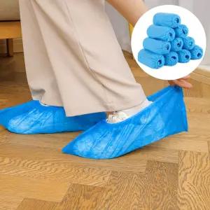 일회용 덧신 커버 방진 100매 부직포 논슬립 밴딩 슈즈 싸개