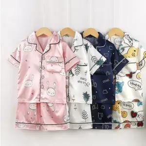 아이스실크 아동 반팔 잠옷 캐릭터파자마 205733