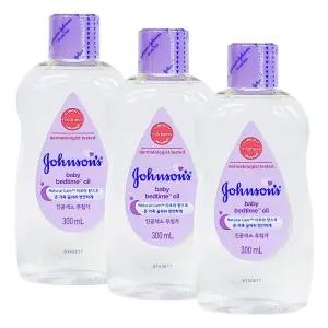 존슨즈 베이비 베드타임 오일 300ml X 3개 베이비오일 존슨즈베이비오일