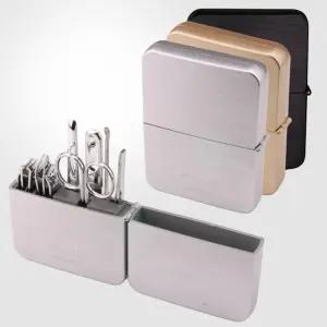 777 손톱깎이 고탄성 네일케어세트 스틸케이스 1.5배 절삭력 선물용