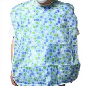 간병용 노인용 턱받이 식사용 성인용 턱받이 대형 방수 간병용 노인용