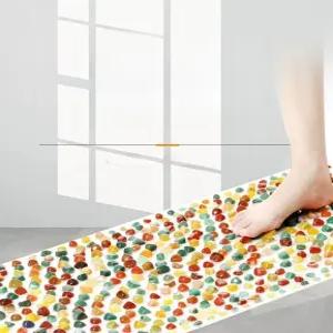 발바닥 지압매트 마노석 자갈 조약돌 발마사지 스톤 힐링 돌지압판