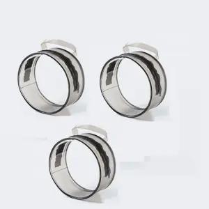 원형 투명 워시백 세면백 목욕 세면 파우치 가방 3개 세면백 워시백