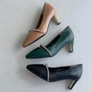 [옷자락]여자 모던 데일리 데이트룩 하객 펌프스 슈즈