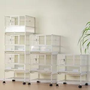 이동식 대형 새장 앵무새집 날림장 놀이터 잉꼬 연철