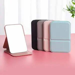 휴대용 3단 각도조절 접이식 스탠드 손거울