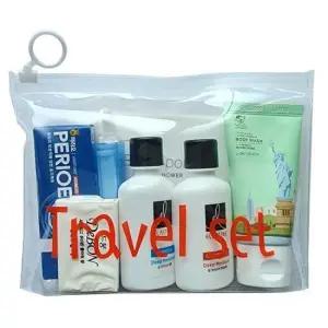 여행용품 여행용세트 샴푸 린스 치약 칫솔 비누 7종패키지