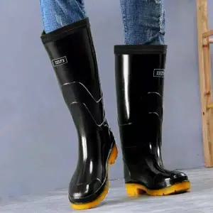 검정 고무장화 (260mm) 미끄럼방지 방수장화