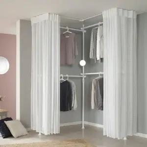 왕자 네오스페이스 (코너형 드레스룸 3P 밀폐기본형) 체크시스루