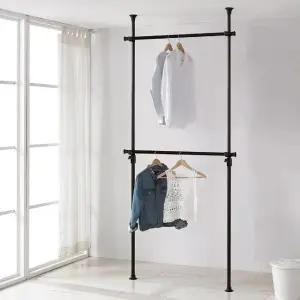 프라임 블랙2단 조절행거(28mm)