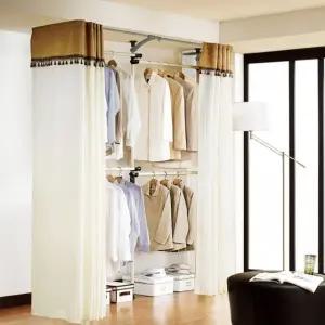 프라임 골드드레스룸3poles(브라운레이스)