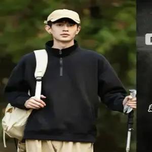 남자 데일리 점퍼 야상사파리 가을겨울 프리미엄 터틀넥 집업 기모 맨투맨 보온 야상 다올4