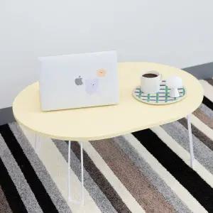 지문얼룩방지 LPM 무광 라운드 접이식 테이블 800X600