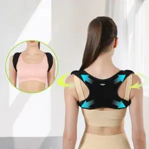 5002 입는 체형밴드 바른 자세 굽은 허리 등 펴기 조끼 숨은키찾기