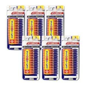 대용량치간칫솔 일본 잭스 덴탈프로 치간칫솔 S x (15p) 3호 6개