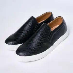 남성메쉬슬립온 뱀피 슬립온 남성 운동화 밴딩 끈없는 신발 키높이