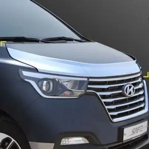 그랜드 스타렉스 본넷 가드 버그 크롬 후드 스타렉스본넷 본네트 디플렉터