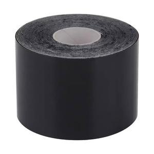 FlyNautics 와이드 가슴 테이프 4인치 x16Ft, 리프팅 테이프, 브라 교체 접착 바디 4 u201D 5.0미터 블랙