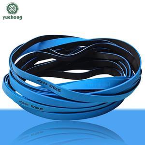 5PC 산업용 탄성 벨트 회전 생산 라인 드럼 녹색 고무 컨베이어 블루 플랫 사용자 정의 가능