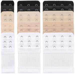 FEUNLEM 12팩 브라 익스텐더 2훅/3훅/4훅, 플러스 사이즈 스트랩, 부드럽고 편안한