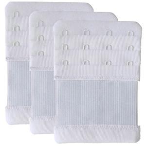 매직모드 브라 익스텐더 4 후크 신축성 스트랩 편안한 3pcs-팩